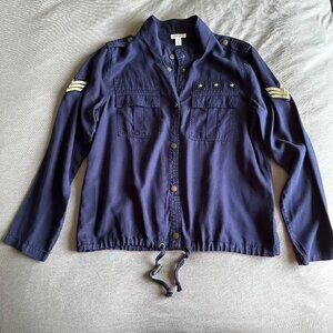 LIKE NEW Tribal Jeans Military Light Jacket